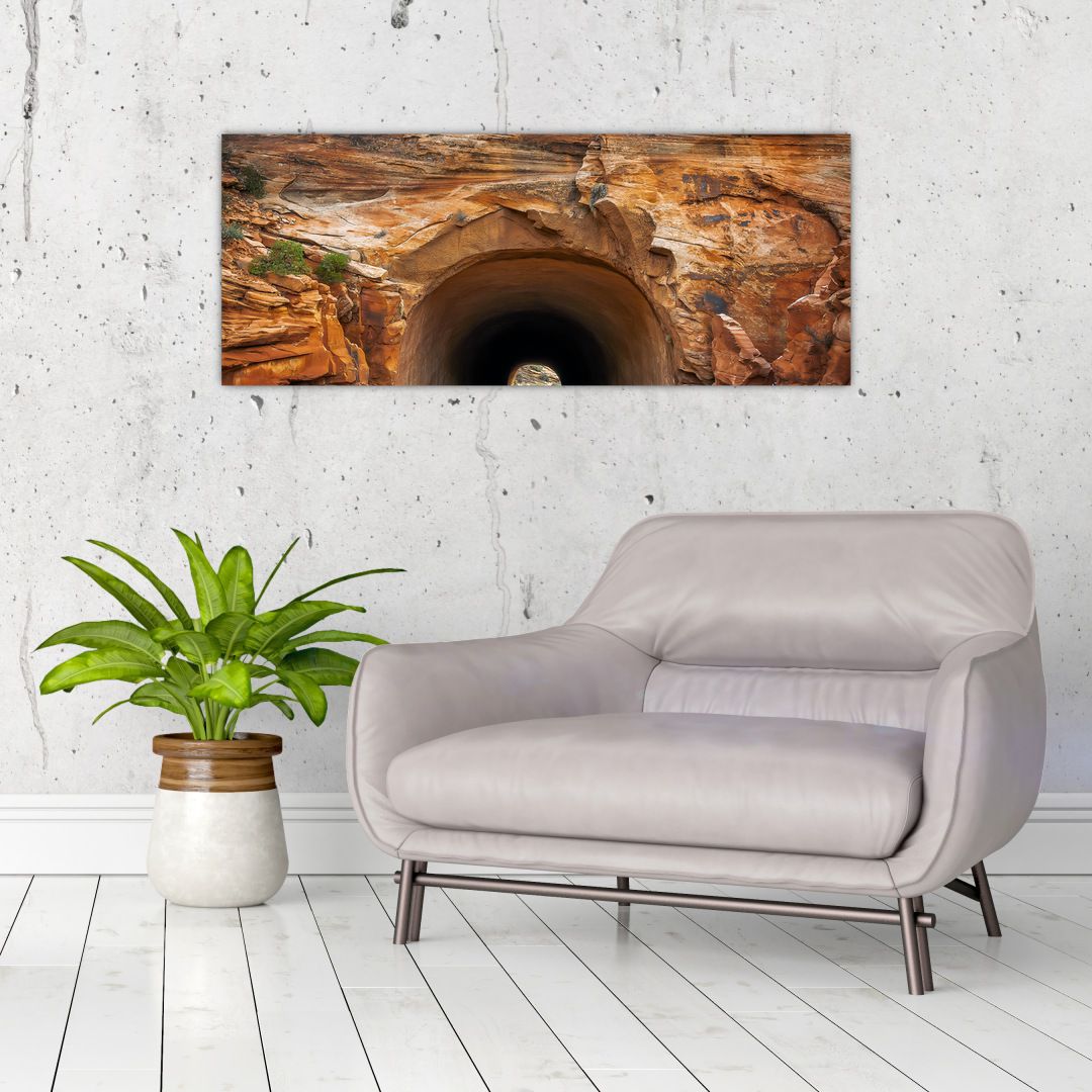 Obraz - tunel ve skále (V020581V10040)