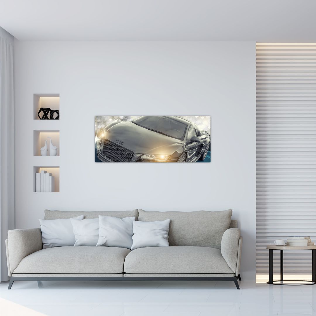 Obraz auta Audi - šedé (V020631V10040)