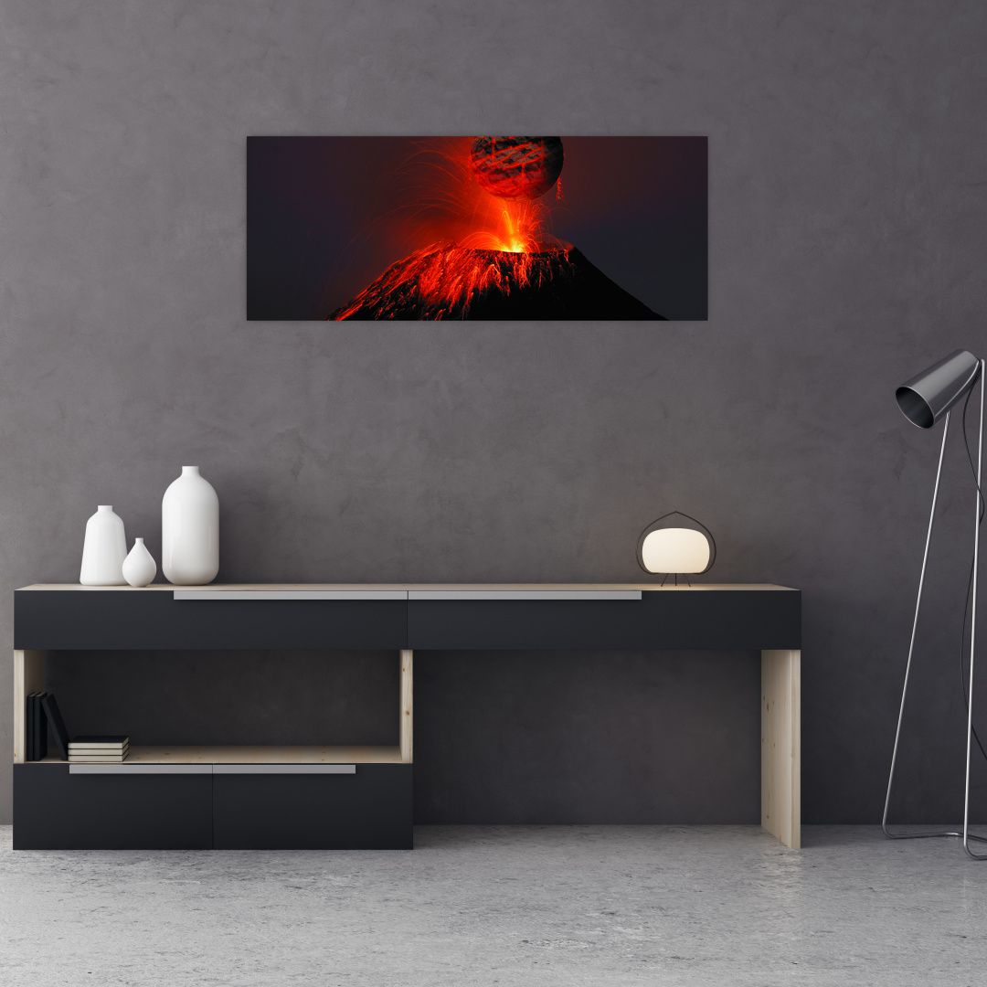 Obraz vulkánu (V020642V10040)