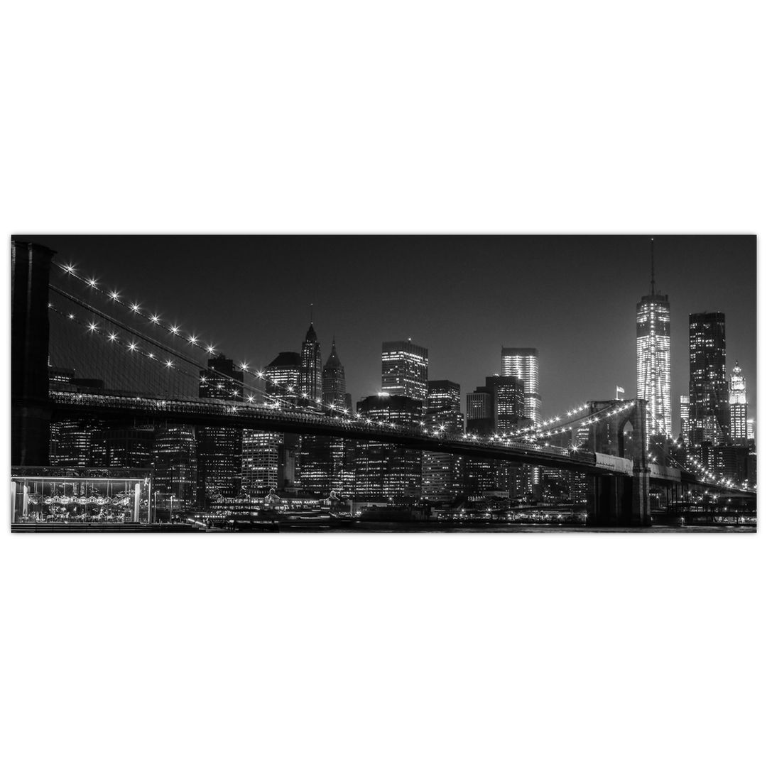 Obraz Brooklyn mostu v New Yorku (V020940V10040)