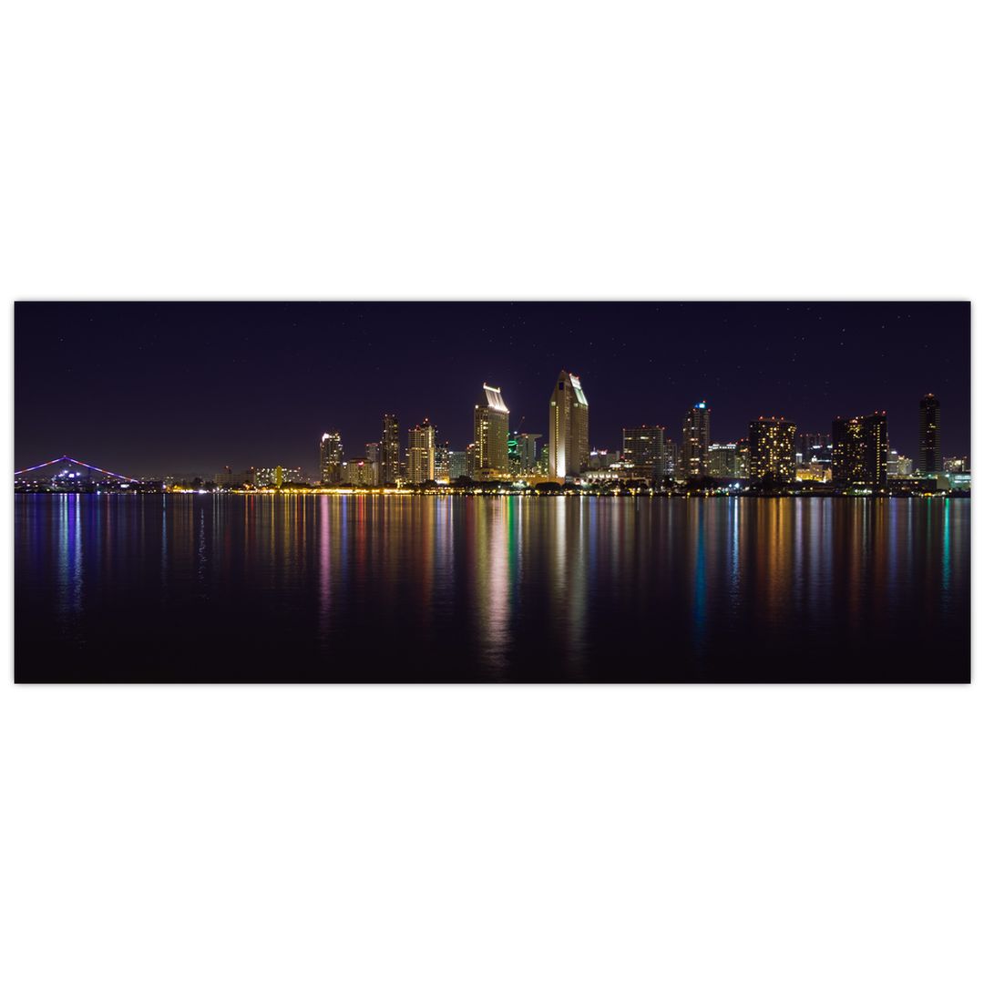 Obraz nočního města (V020967V10040)