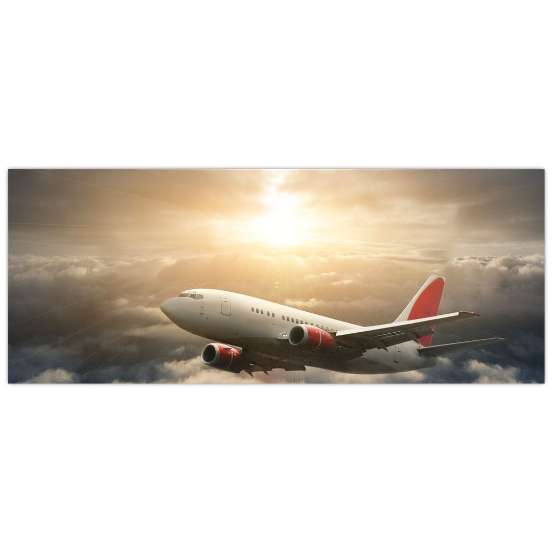 Obraz -  Letadlo v oblacích (V022327V10040)