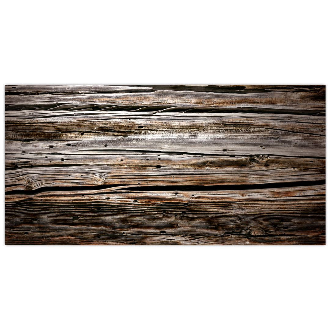 Skleněný obraz - sezónní dřevo (V020019V10050GD)