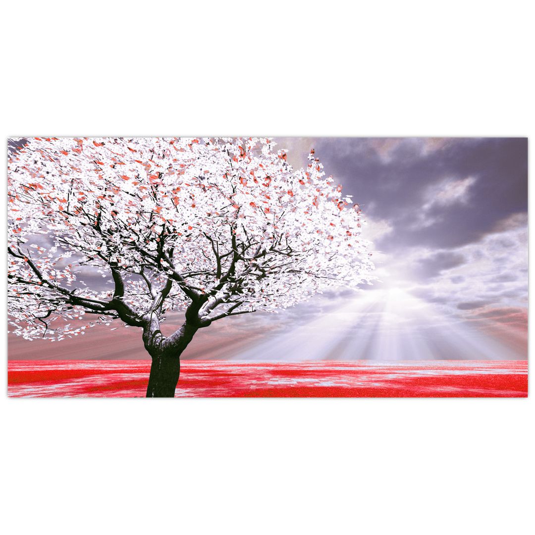 Červený obraz stromu (V020052V10050GD)