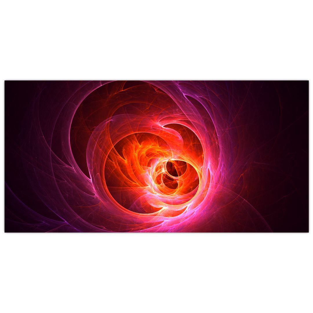 Moderní obraz růžové abstrakce (V020130V10050GD)