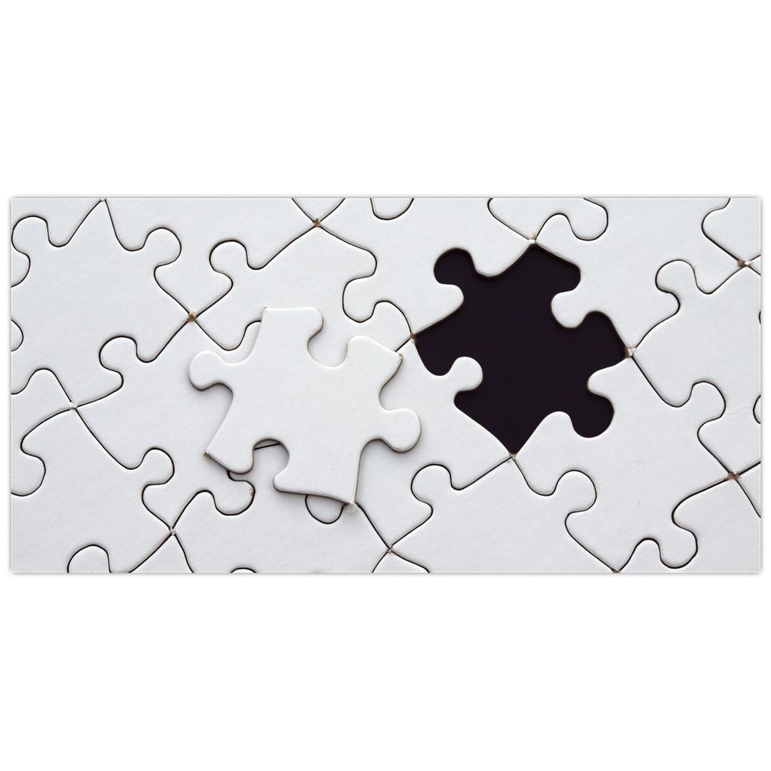 Skleněný obraz puzzle (V020423V10050GD)