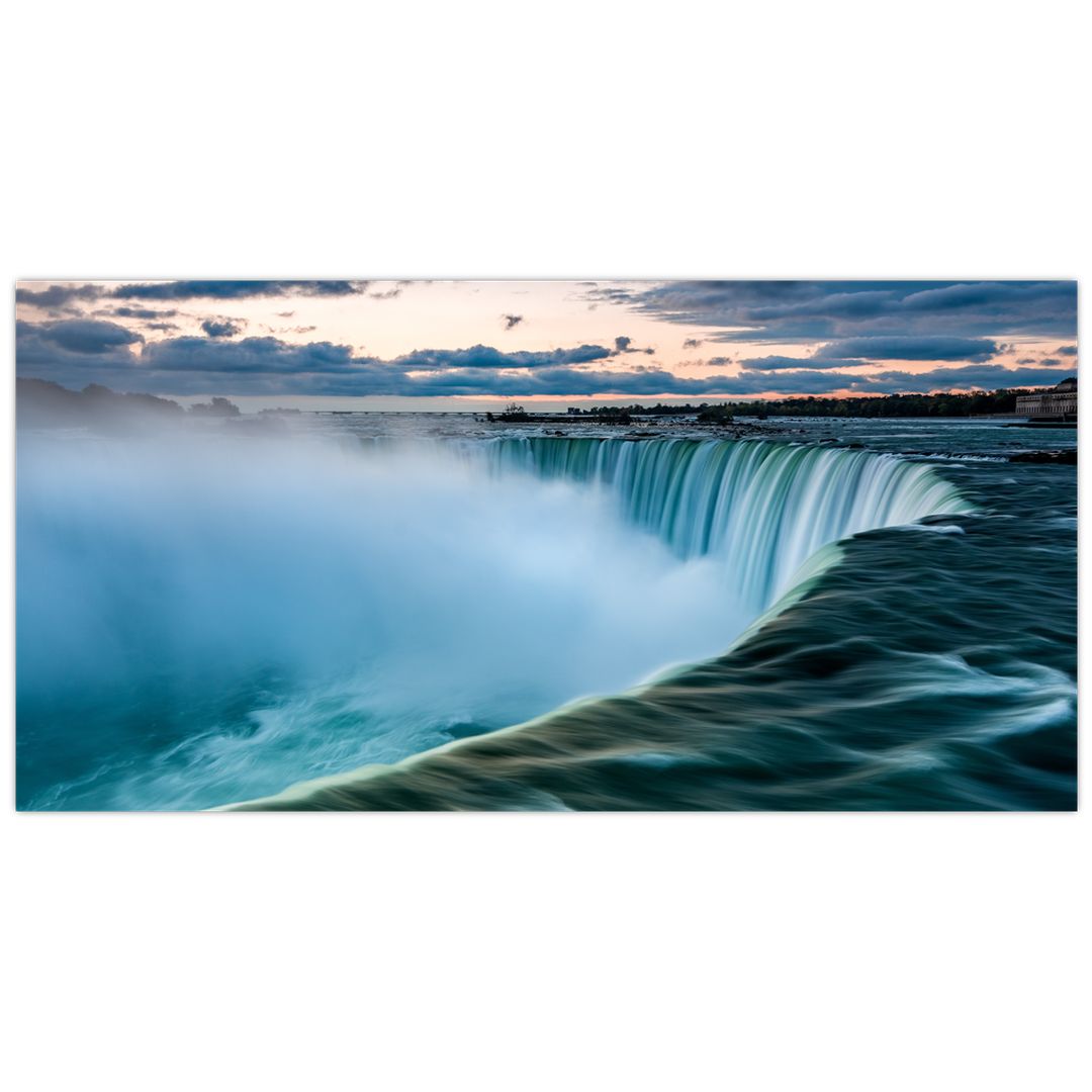 Skleněný obraz vodopádů (V020541V10050GD)