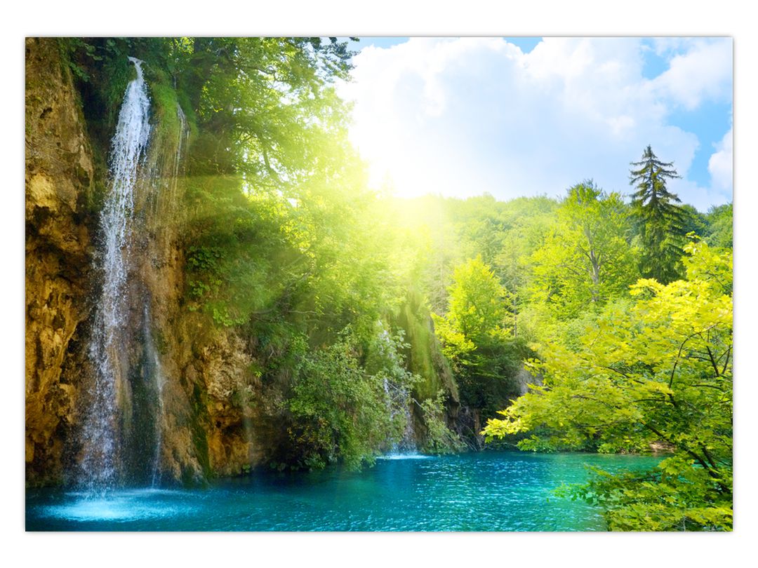 Obraz - vodopády v pralese (V020549V10070)