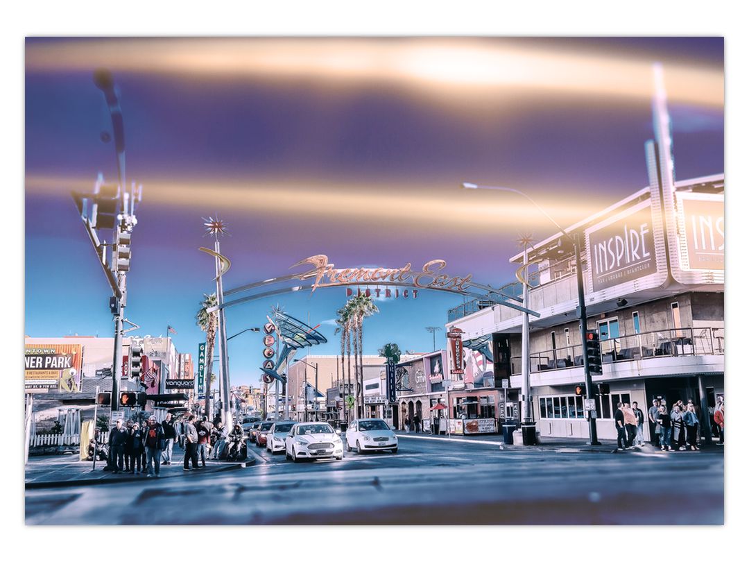 Obraz ulice v Las Vegas (V020567V10070)
