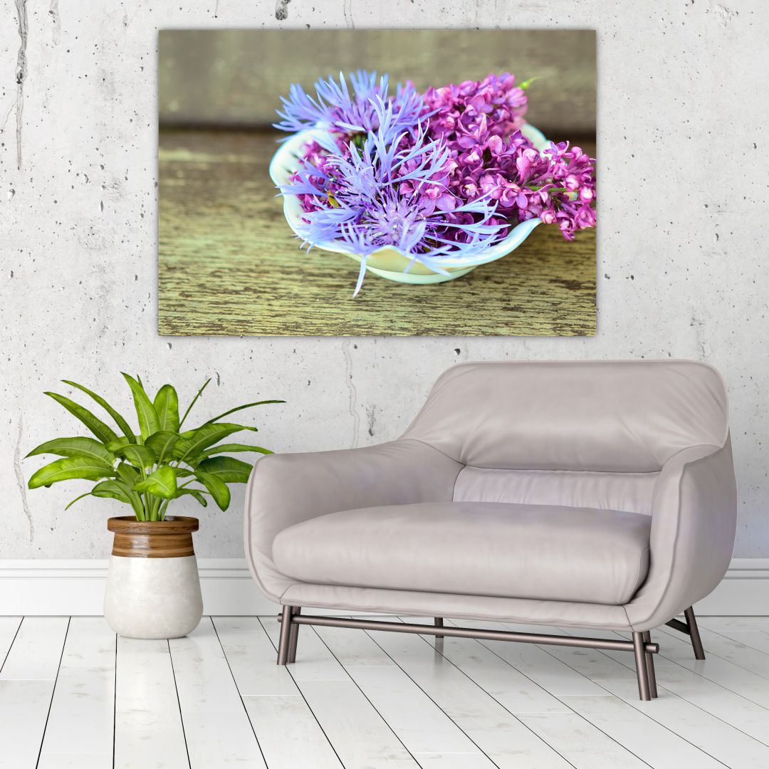 Obraz - fialová rostlinka (V020582V10070)