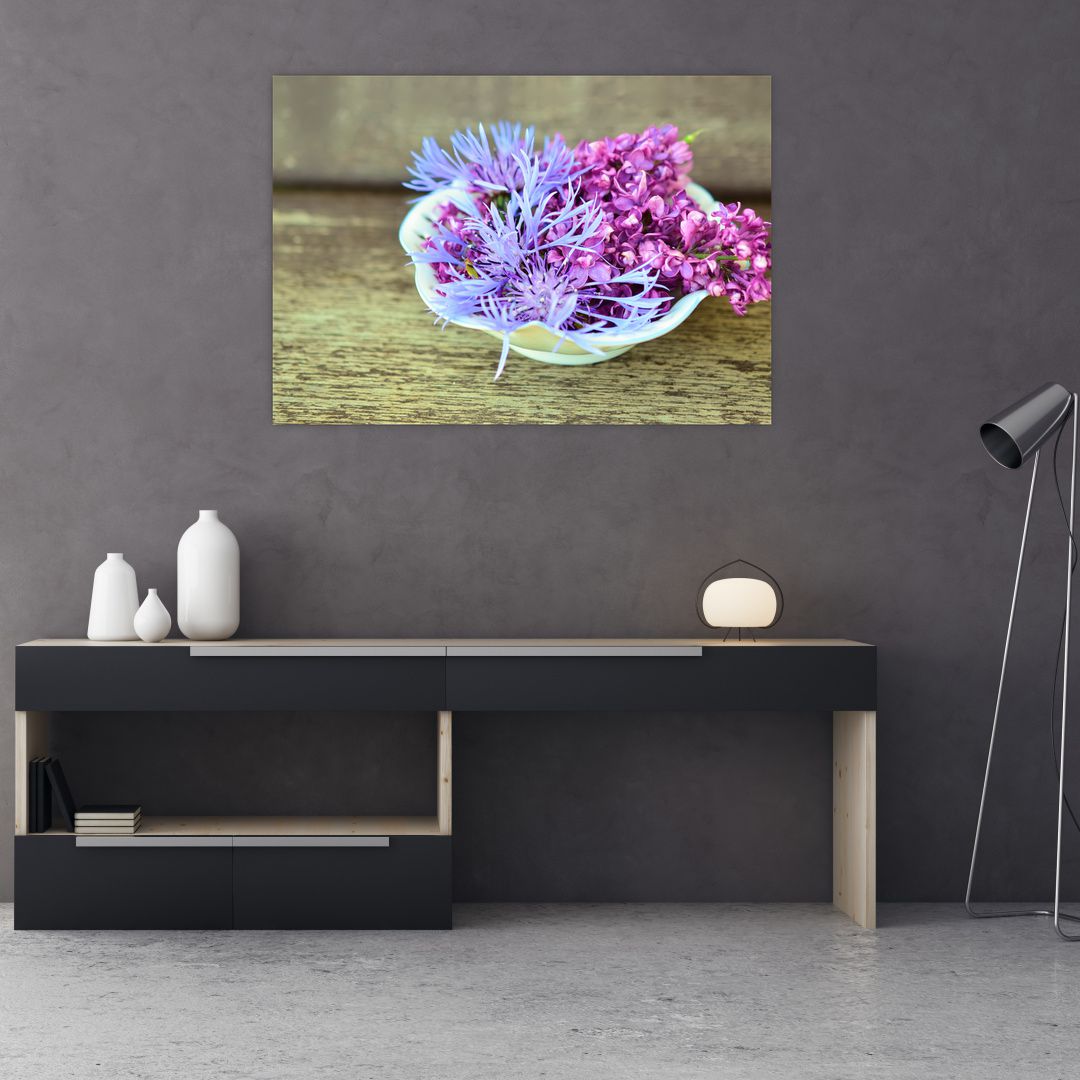 Obraz - fialová rostlinka (V020582V10070)
