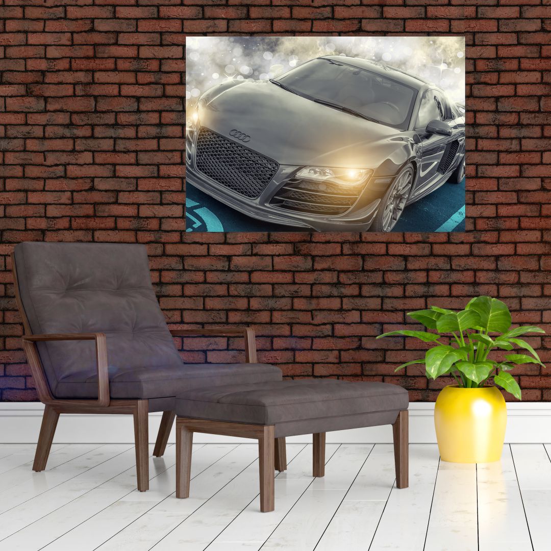 Obraz auta Audi - šedé (V020631V10070)
