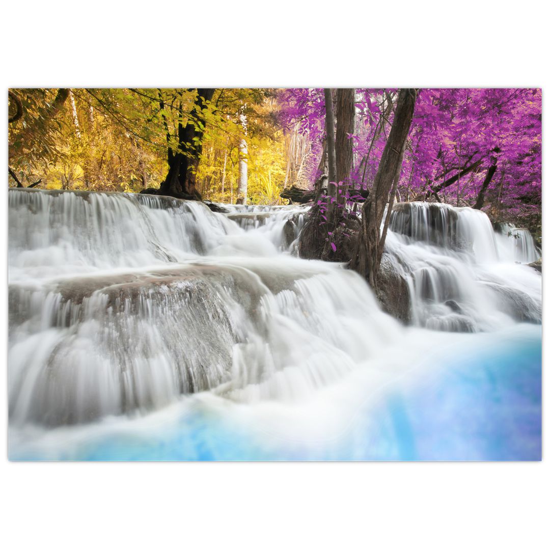 Obraz Erawan vodopádu v lese (V020934V10070)