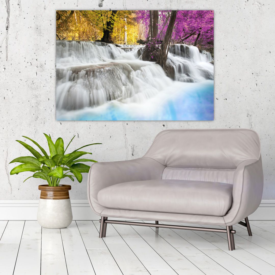 Obraz Erawan vodopádu v lese (V020934V10070)