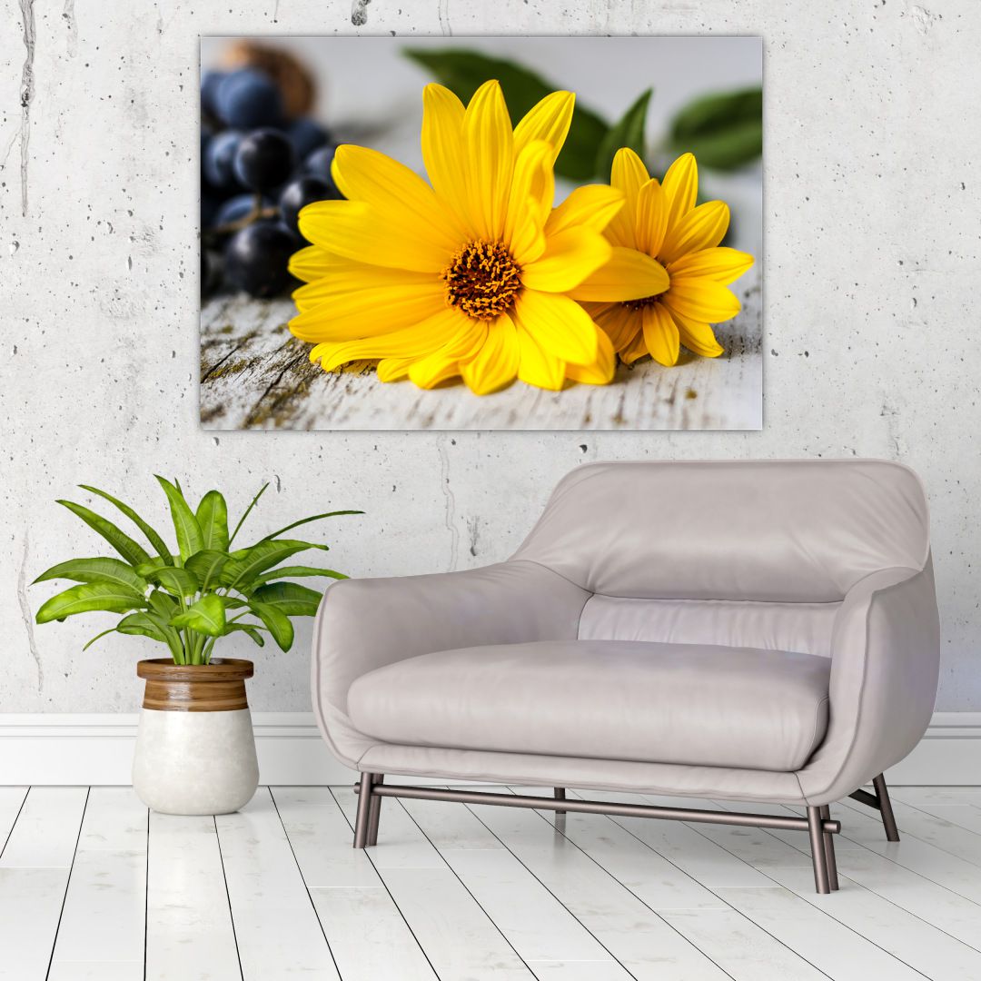 Obraz žluté květiny (V020952V10070)
