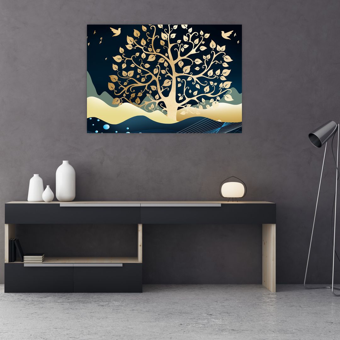 Obraz zlatého stromu (V022286V10070)