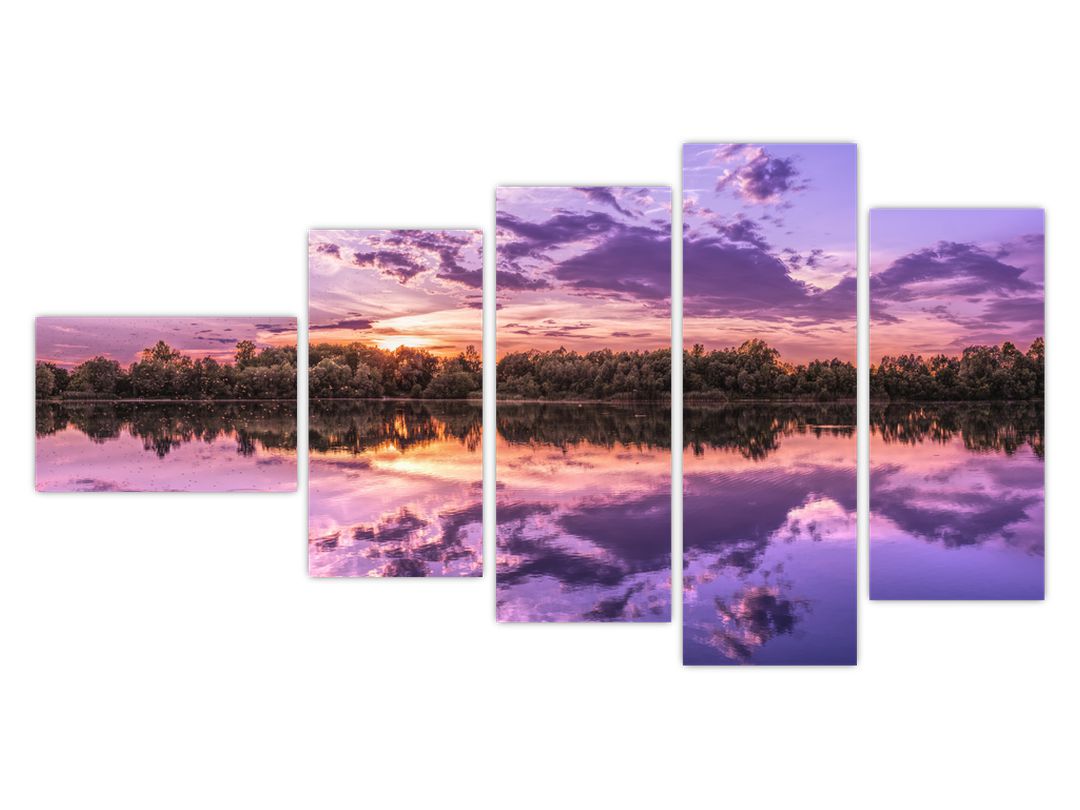 Obraz fialového nebe (V020537V11060)