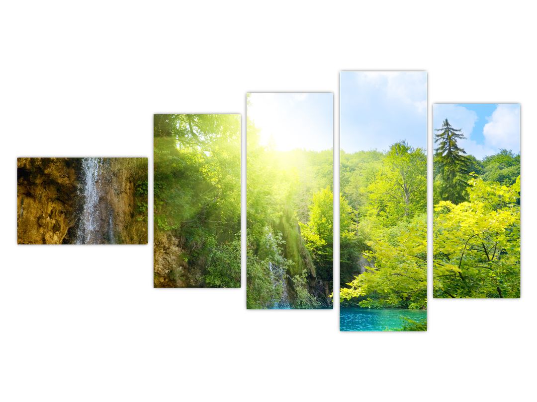 Obraz - vodopády v pralese (V020549V11060)