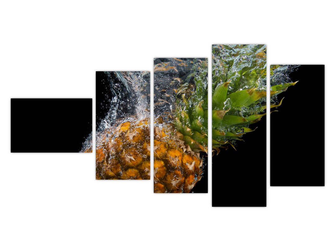 Obraz ananasu ve vodě (V020626V11060)