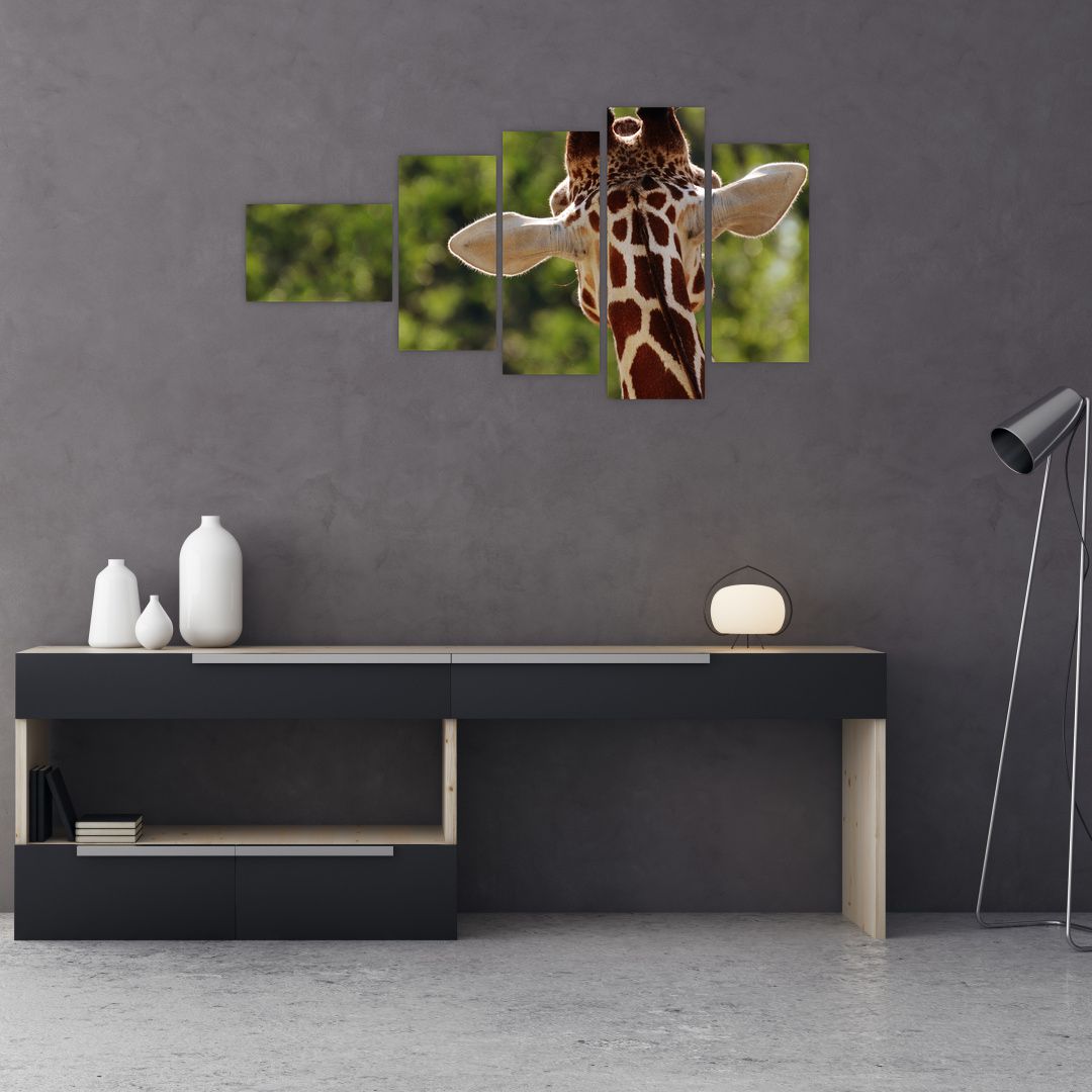 Obraz žirafy zezadu (V020638V11060)