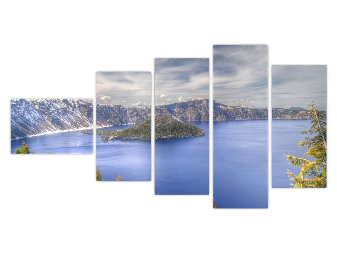 Obraz horského jezera (V020644V11060)