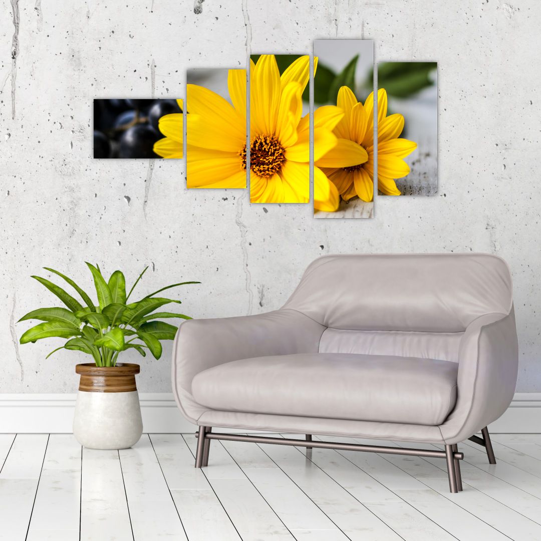 Obraz žluté květiny (V020952V11060)