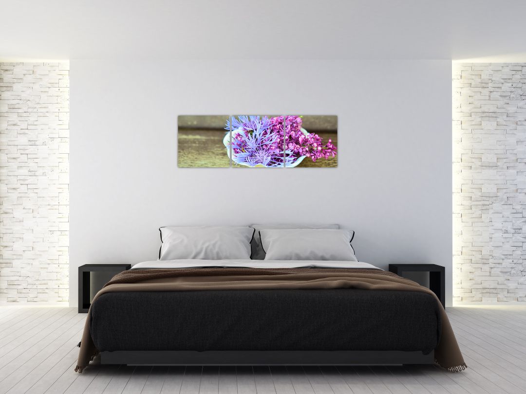 Obraz - fialová rostlinka (V020582V12040)