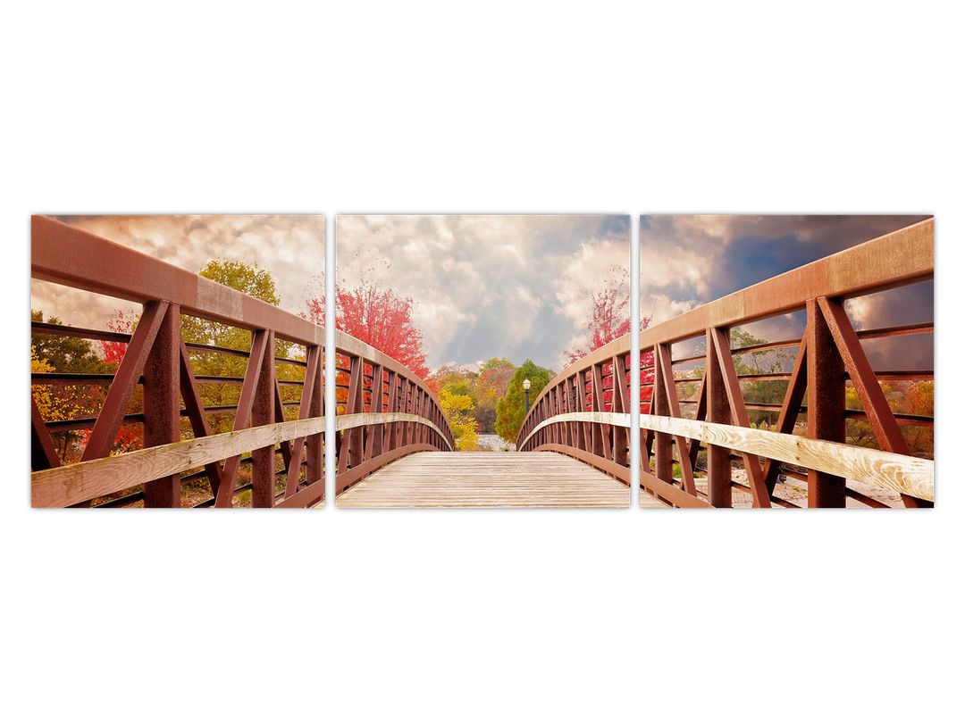 Obraz - dřevěný most (V020592V12040)