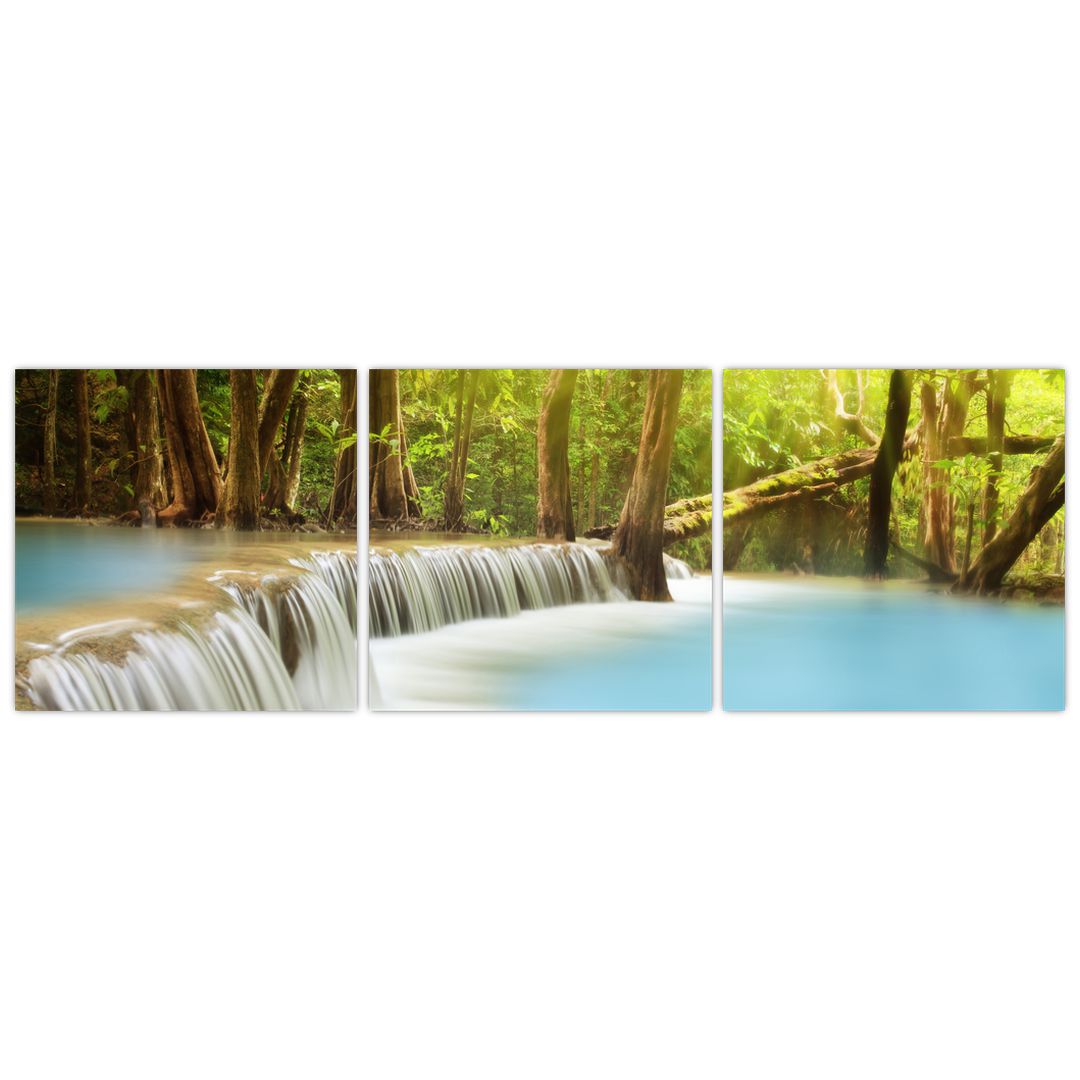 Obraz Huai Mae Kamin vodopádu v lese (V020933V12040)