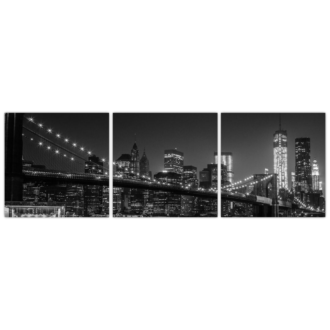Obraz Brooklyn mostu v New Yorku (V020940V12040)