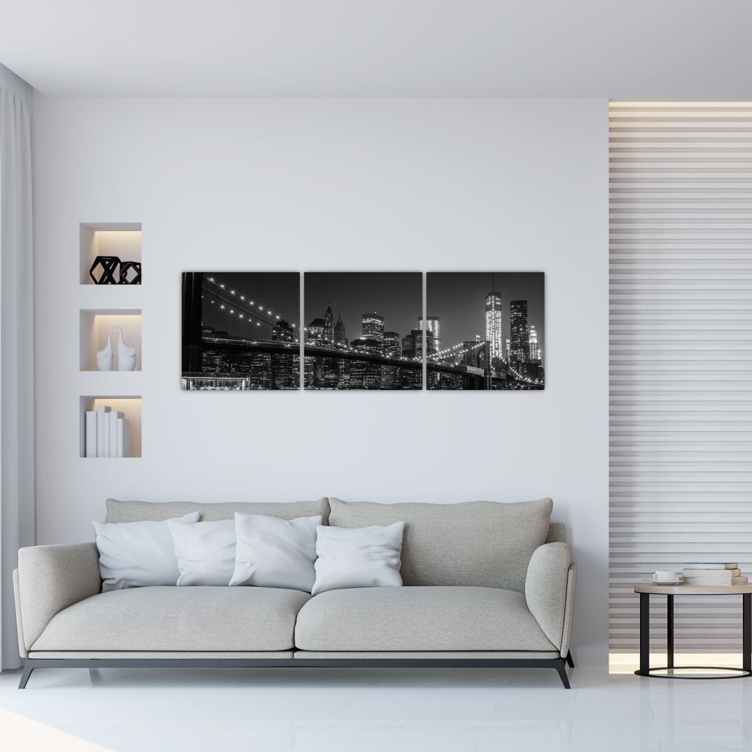 Obraz Brooklyn mostu v New Yorku (V020940V12040)