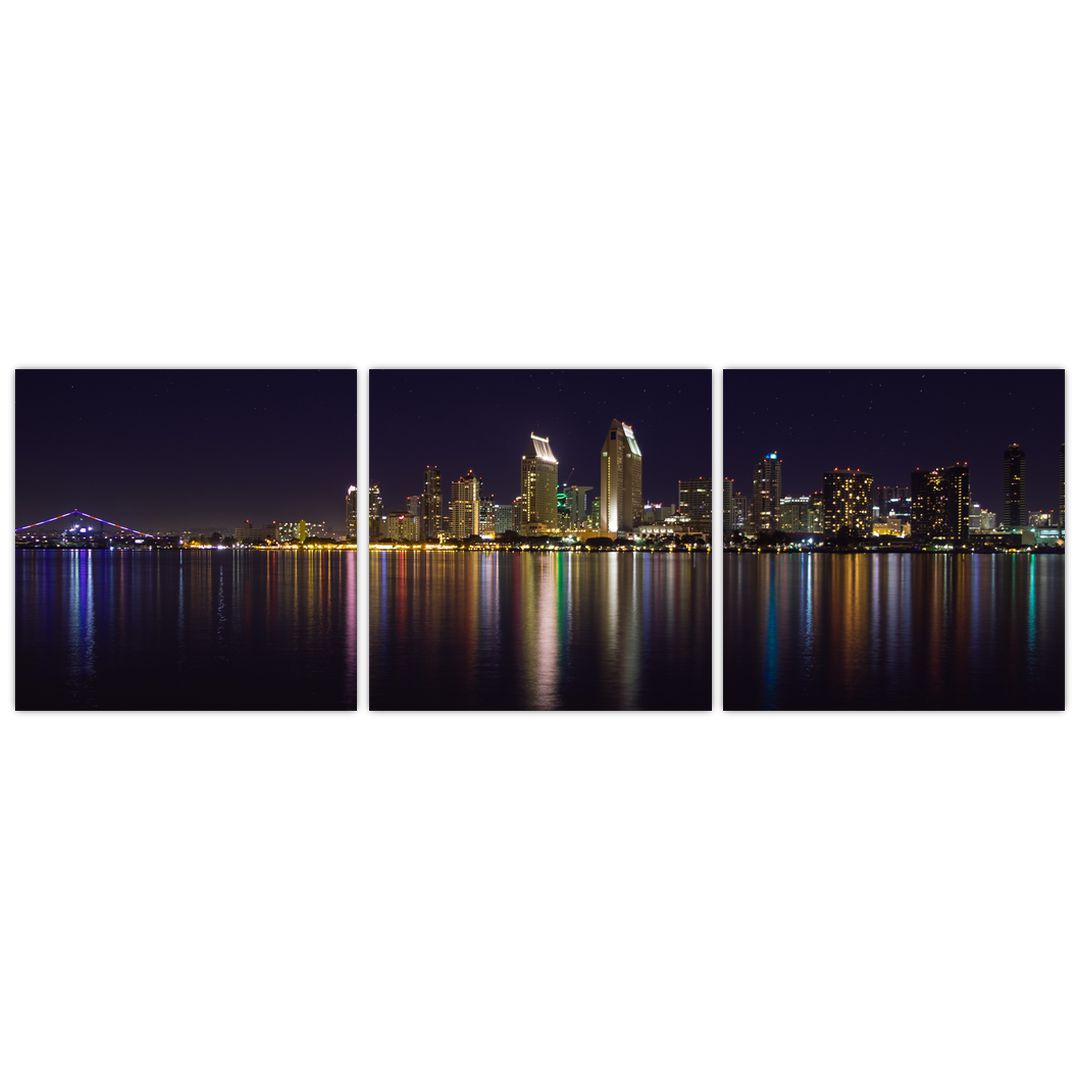 Obraz nočního města (V020967V12040)