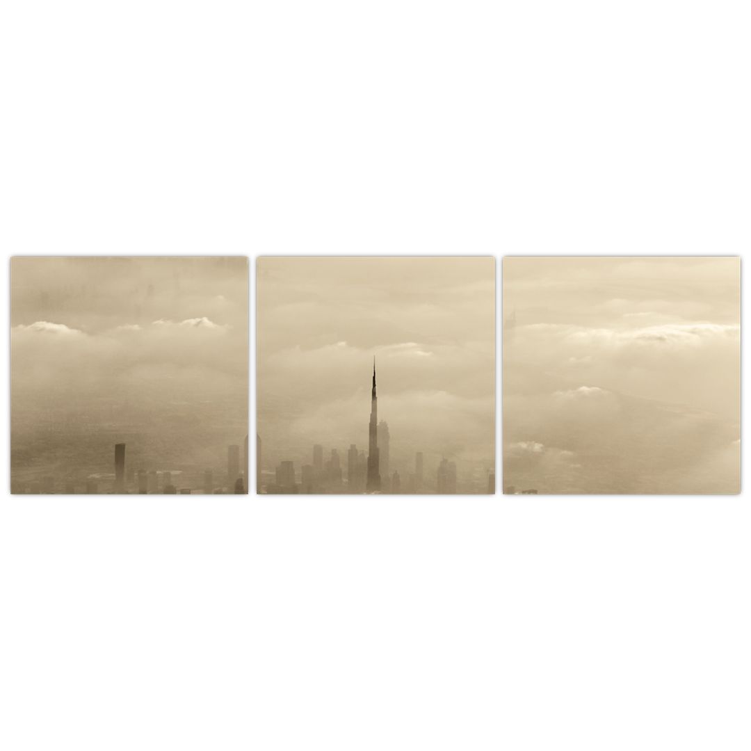 Obraz města v mracích (V022338V12040)