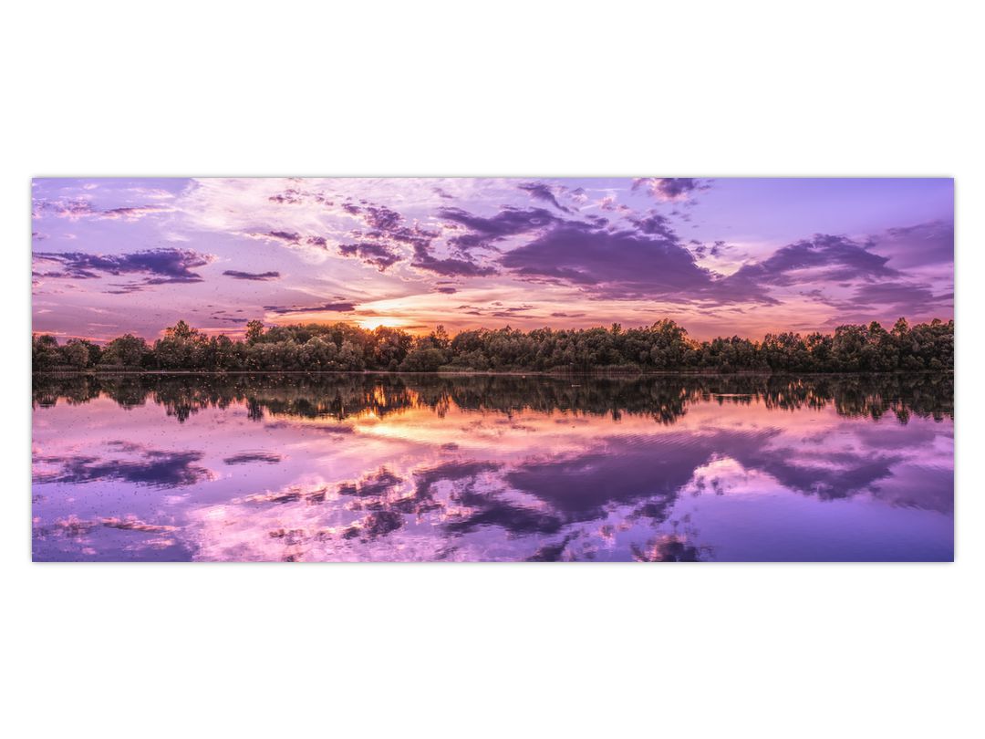 Obraz fialového nebe (V020537V12050)
