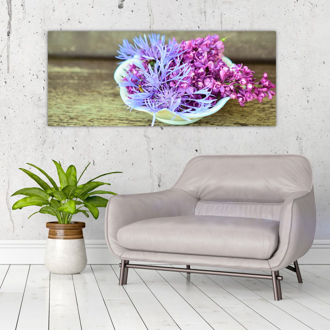 Obraz - fialová rostlinka (V020582V12050)