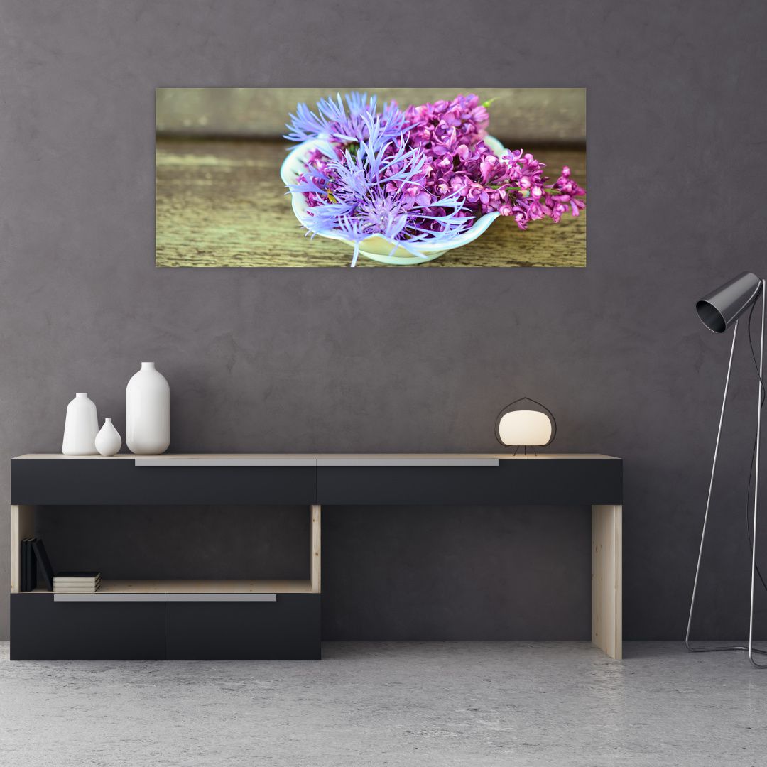 Obraz - fialová rostlinka (V020582V12050)