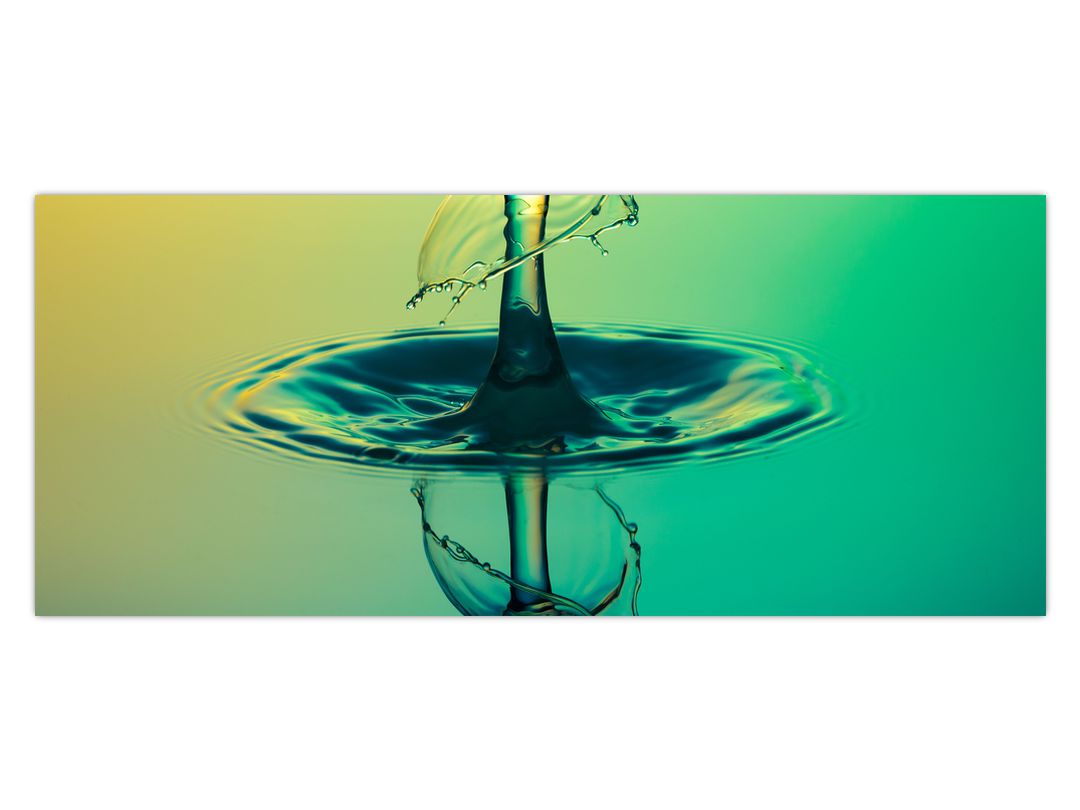 Obraz kapky vody (V020604V12050)