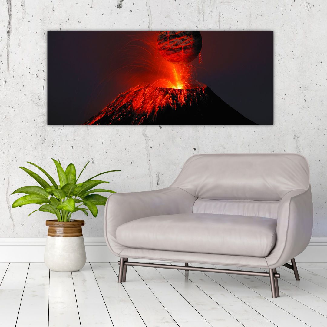 Obraz vulkánu (V020642V12050)