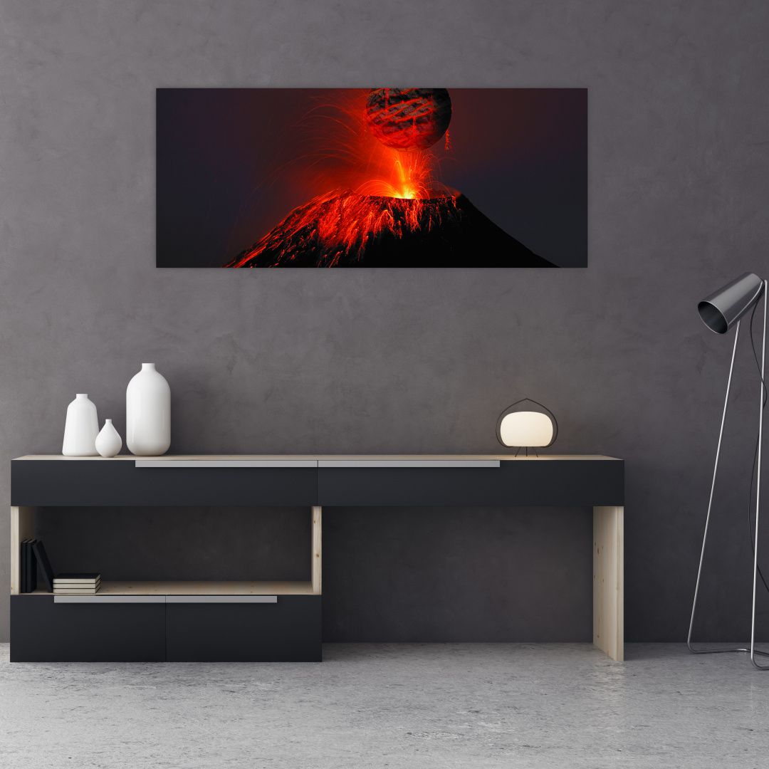 Obraz vulkánu (V020642V12050)