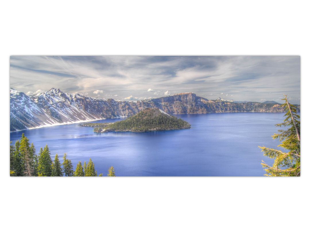 Obraz horského jezera (V020644V12050)
