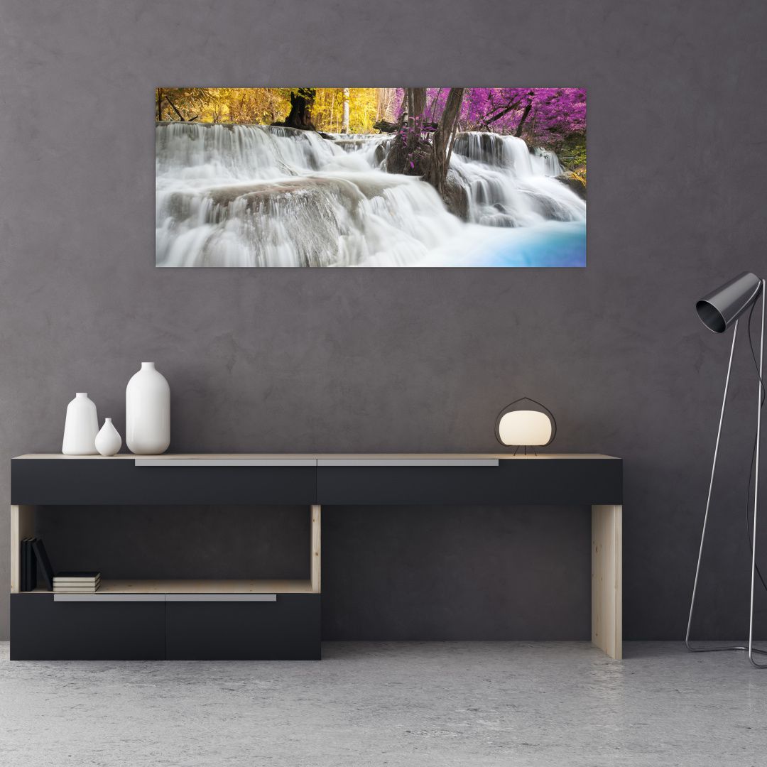 Obraz Erawan vodopádu v lese (V020934V12050)