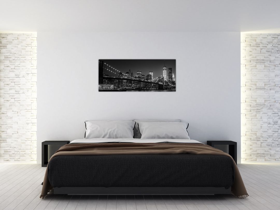 Obraz Brooklyn mostu v New Yorku (V020940V12050)