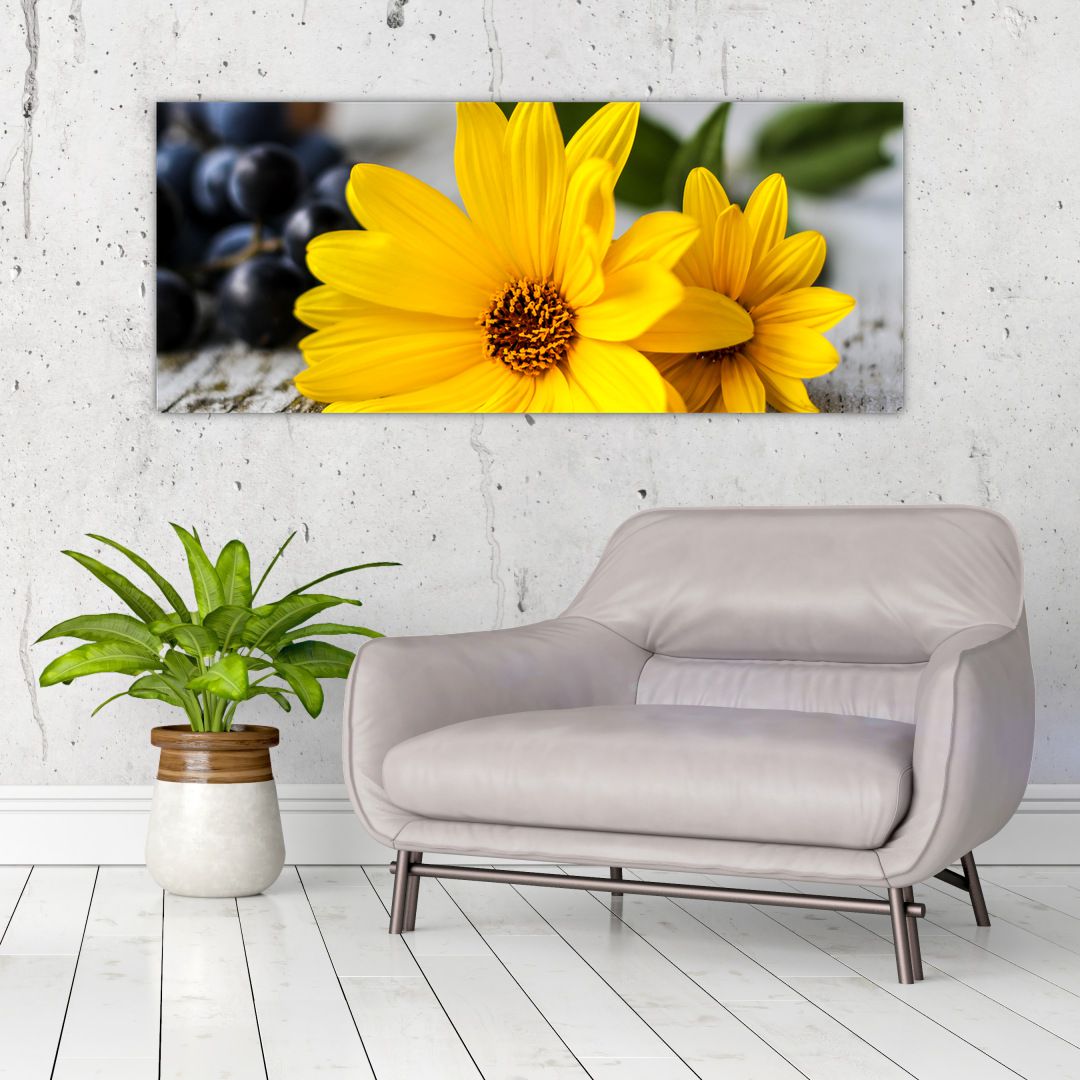 Obraz žluté květiny (V020952V12050)