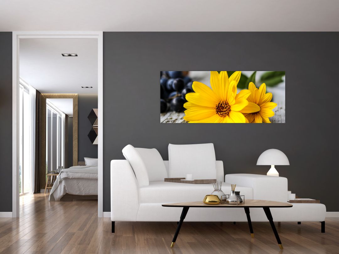 Obraz žluté květiny (V020952V12050)