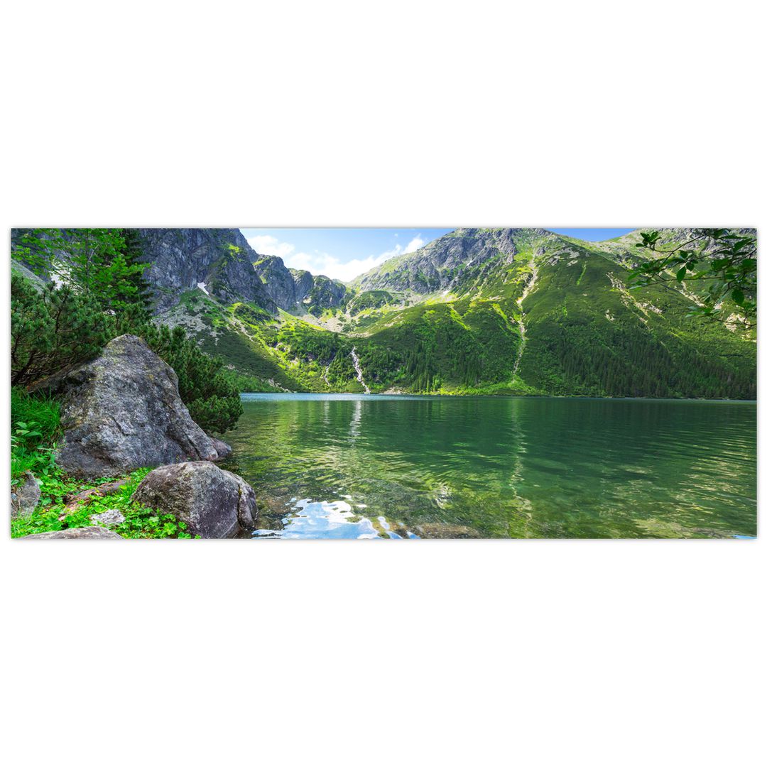 Obraz jezera v Tatrách (V021101V12050)