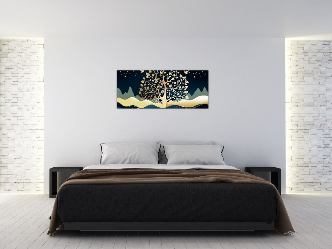 Obraz złotego drzewa (V022286V12050)