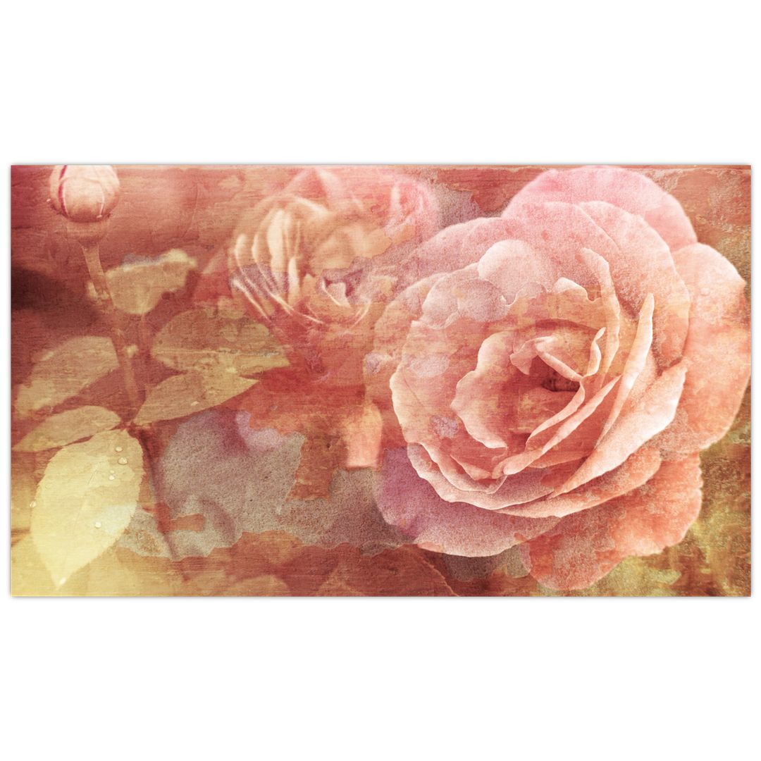 Tablou cu trandafir (V022255V12070)