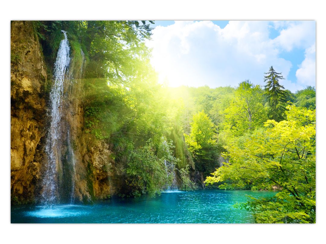Obraz - vodopády v pralese (V020549V12080)