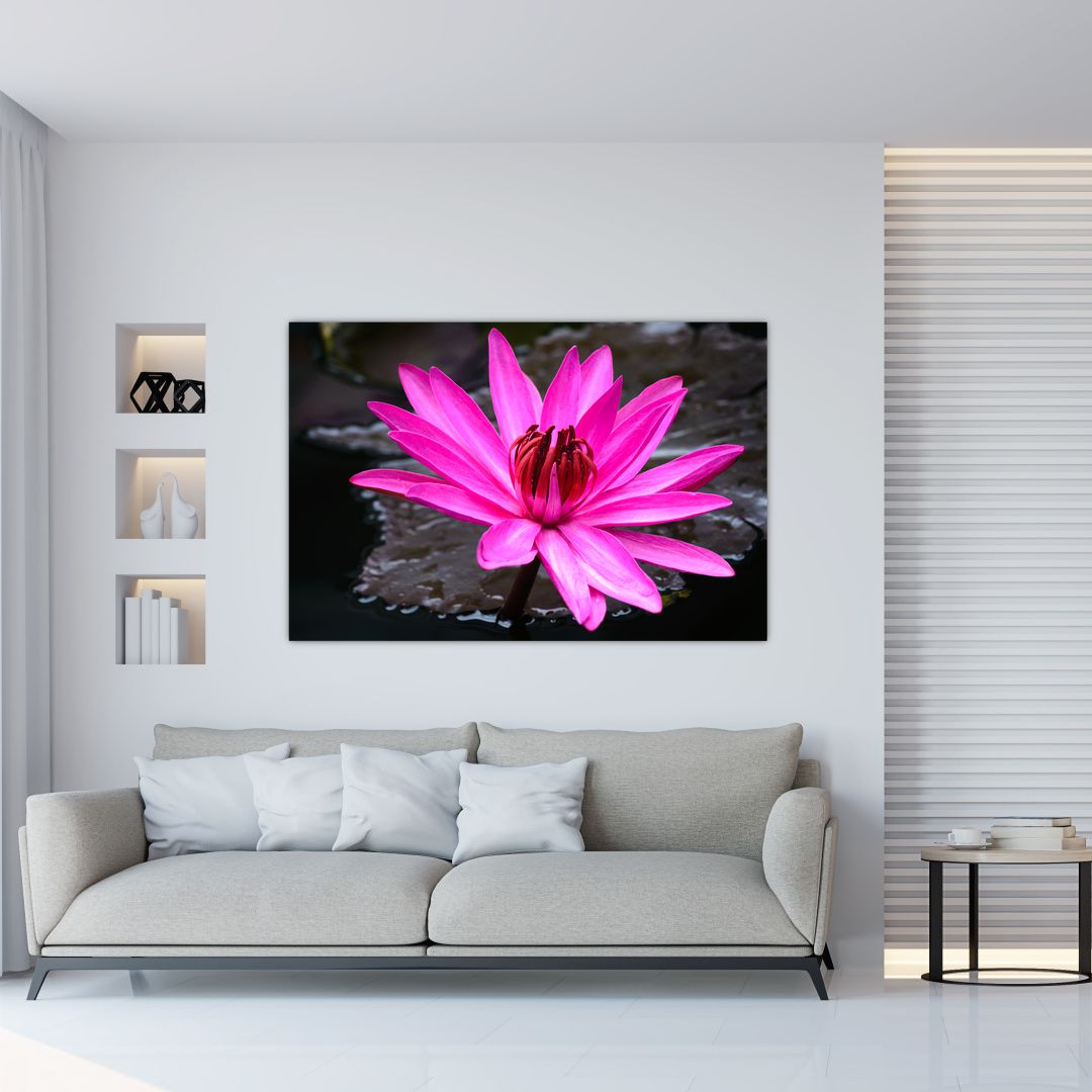 Obraz - růžový květ (V020636V12080)