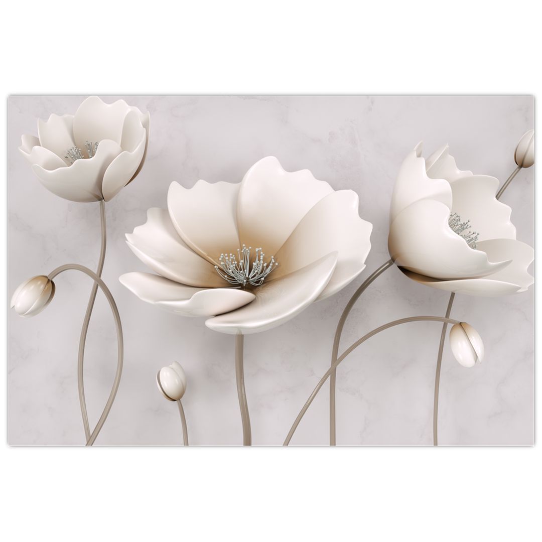 Tablou cu florile albe (V020898V12080)